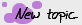 Post new topic